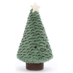 Peluche Sapin de Noël Epicéa Etoile Blanc Little Amuseable
