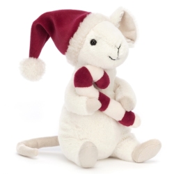 Peluche Souris avec Bonbon Canne