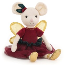 Peluche Souris Fée Dragée - 25 cm