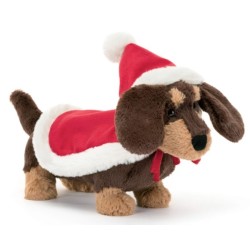 Peluche Teckel Chien Otto Noël