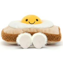 Peluche Toast et Oeuf sur le plat
