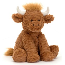 Peluche Vache des Highlands Fuddlewuddle
