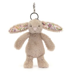 Porte Clés Lapin Lapin Beige Petal Blossom Bashful
