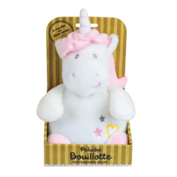 Peluche Bouillotte Licorne