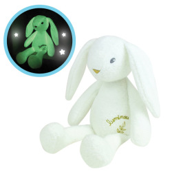 Peluche Lapin Luminou - 30 cm