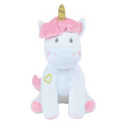 Peluche Licorne Musicale et Lumineuse 20 cm