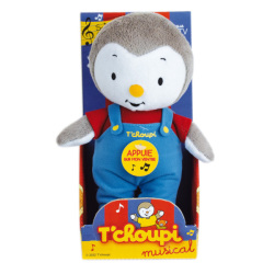 Peluche Musicale Tchoupi - 20 cm