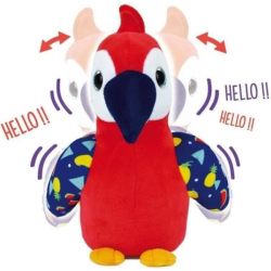 Peluche Perroquet Tropi Birds Répète et Dandine