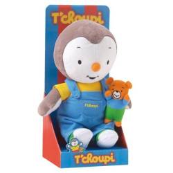 Peluche Tchoupi avec Ourson - 30 cm
