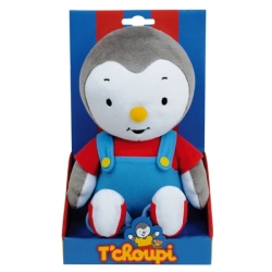 Peluche Tchoupi avec Salopette - 30 cm