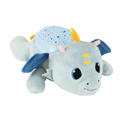 Peluche Veilleuse Musicale Dragon Léon
