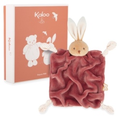 Doudou Lapin Bordeaux Intemporel