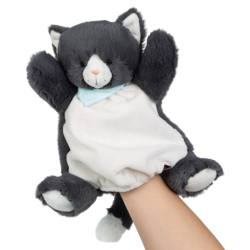 Doudou Marionnette Chat Chamallow Les Amis