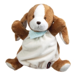 Doudou Marionnette Chien Tiramisu Les Amis