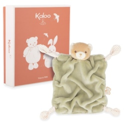 Doudou Ours Vert Intemporel