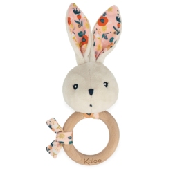 Hochet Lapin Coquelicot KDoux