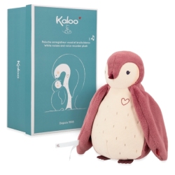 Peluche à Bruits Blancs Manchot Rose Complices