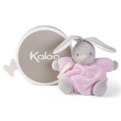 Peluche Lapin Patapouf Rose Plume Small - 20 cm