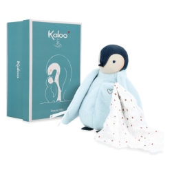 Peluche Manchot Bleu Bisous Complices