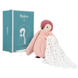 Peluche Manchot Rose Bisous Complices