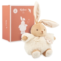 Peluche Musicale Patapouf Lapin Crème Intemporel