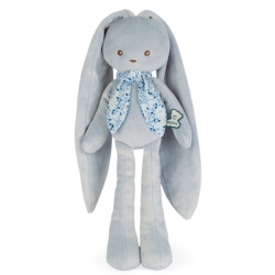 Peluche Pantin Lapin Bleu Lapinoo 35 cm