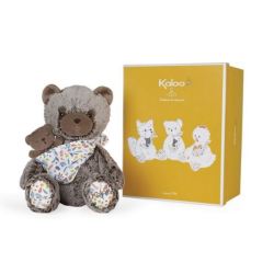 Peluche Papa Ours Oscar Linoo