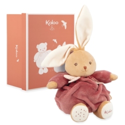 Peluche Patapouf Lapin Bordeaux Intemporel - 17 cm
