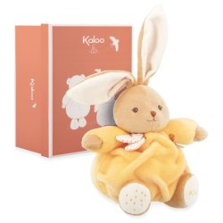 Peluche Patapouf Lapin Jaune Intemporel - 17 cm