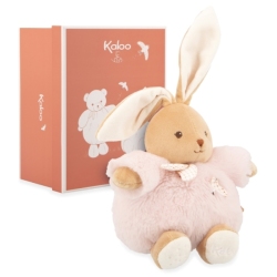 Peluche Patapouf Lapin Rose Intemporel -17 cm