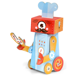 Jouet à Plier Robot Chef Cuisinier