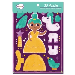 Puzzle 3D la Princesse - 13 pièces