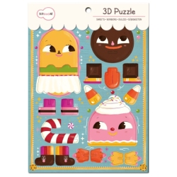 Puzzle 3D les Bonbons - 17 pièces