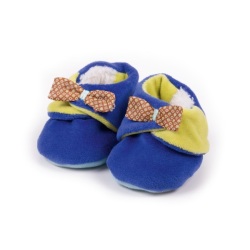 Chausson Naissance à Pois Beige