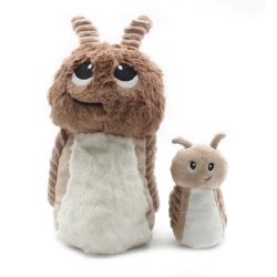 Peluche Escargot Brun Maman et Bebe Speedou Ptipotos