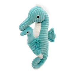 Peluche Hippocampe Papadou Papa et son Bébé Aqua Ptipotos