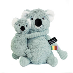 Peluche Koala Menthe Maman et Bebe Trankilou Ptipotos