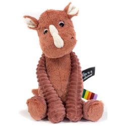 Peluche Rhino Grosbisou Terracotta Ptipotos