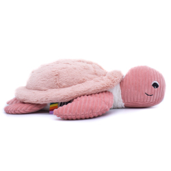 Peluche Tortue Geante Rose Sauvenou Ptipotos