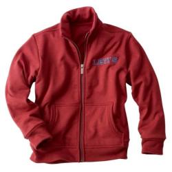 Gilet Zippé Tim Rouge - 4 Ans