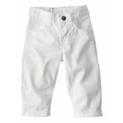 Pantalon Toile Elie Blanc - 12 mois
