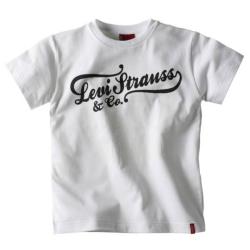 Tee-Shirt Ethan Manches Courtes Blanc 6 Ans