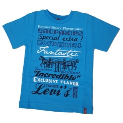 Tee-Shirt Ethan Manches Courtes bleu - 5 ans