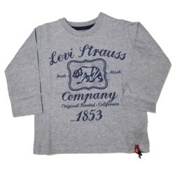 Tee-Shirt Marlow Manches Longues Gris - 12 mois