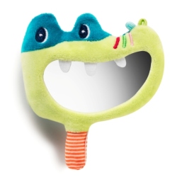 Hochet Miroir Crocodile Anatole