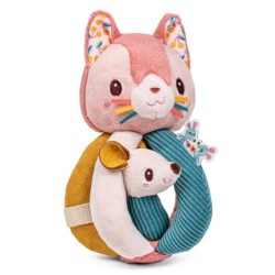 Hochet à Poignées Chat Jeanne