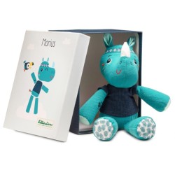Peluche câline Rhino Marius