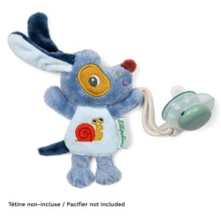 Peluche Mini Chien Jack Ami de la Nuit