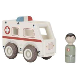 Ambulance en bois