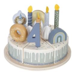 Gâteau Anniversaire Bleu